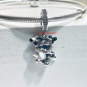 Brand new pandora mickey dancing dangle charm